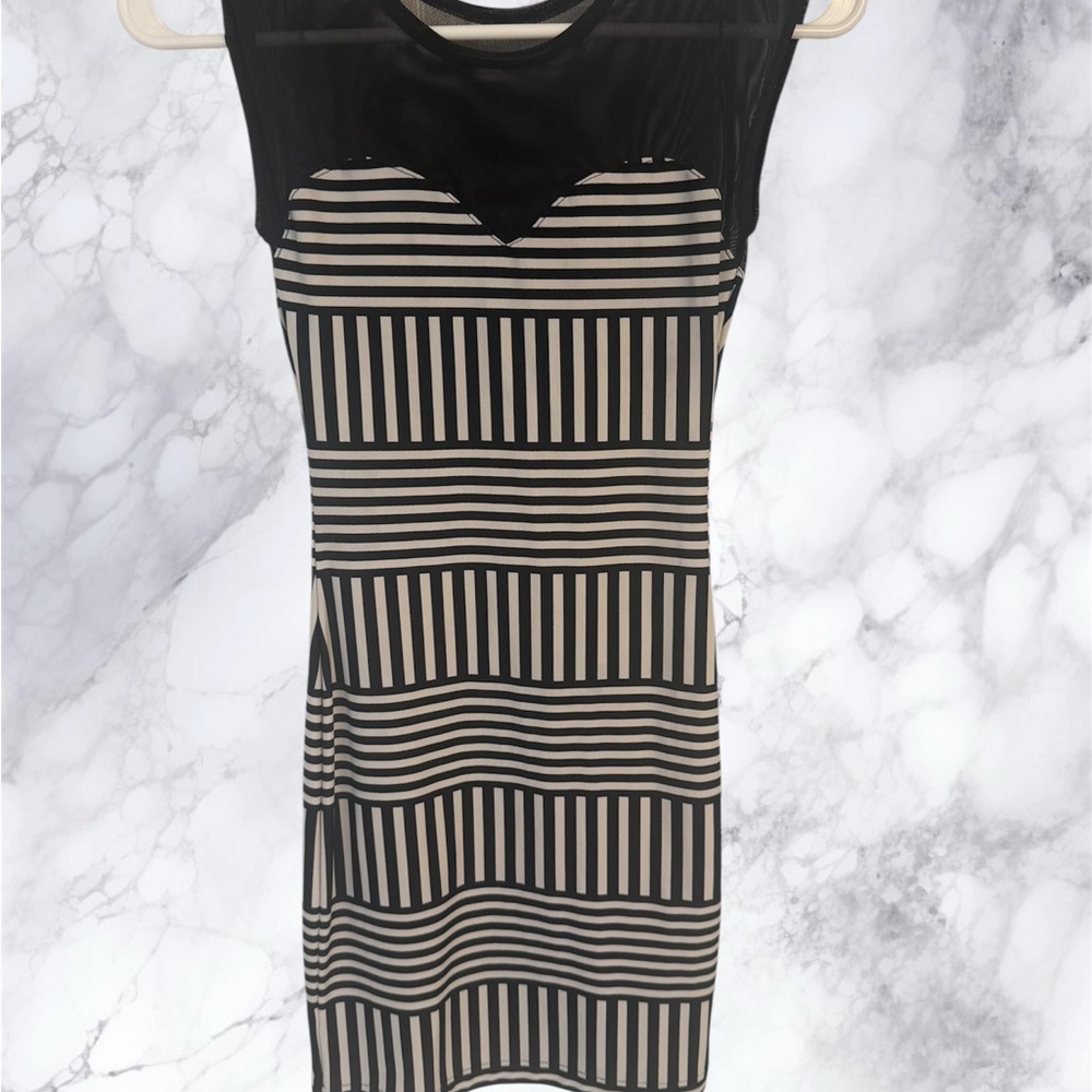Vintage American Apparel Mesh Bodycon Dress XS/S Made in‎ USA